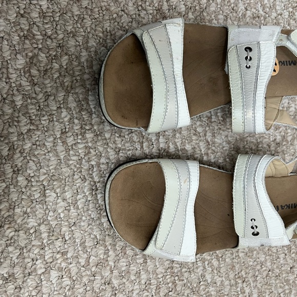 Romika Fidschi Two Strap Sandals White Women’s Size 11 - Picture 2 of 7